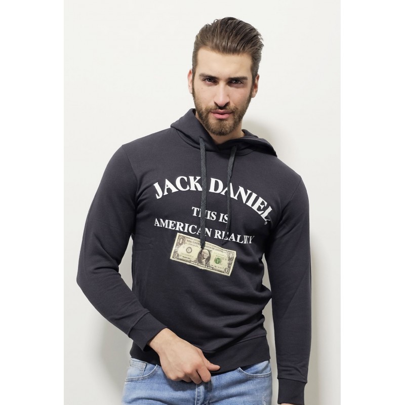 FELPA JACK DANIEL VARI COLORI