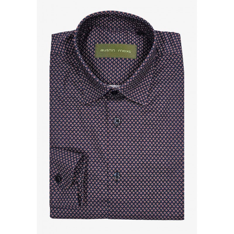 CAMICIA MICROFANTASIA 