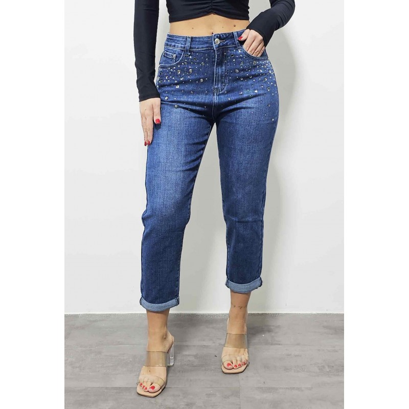 JEANS MOM FIT VARI COLORI