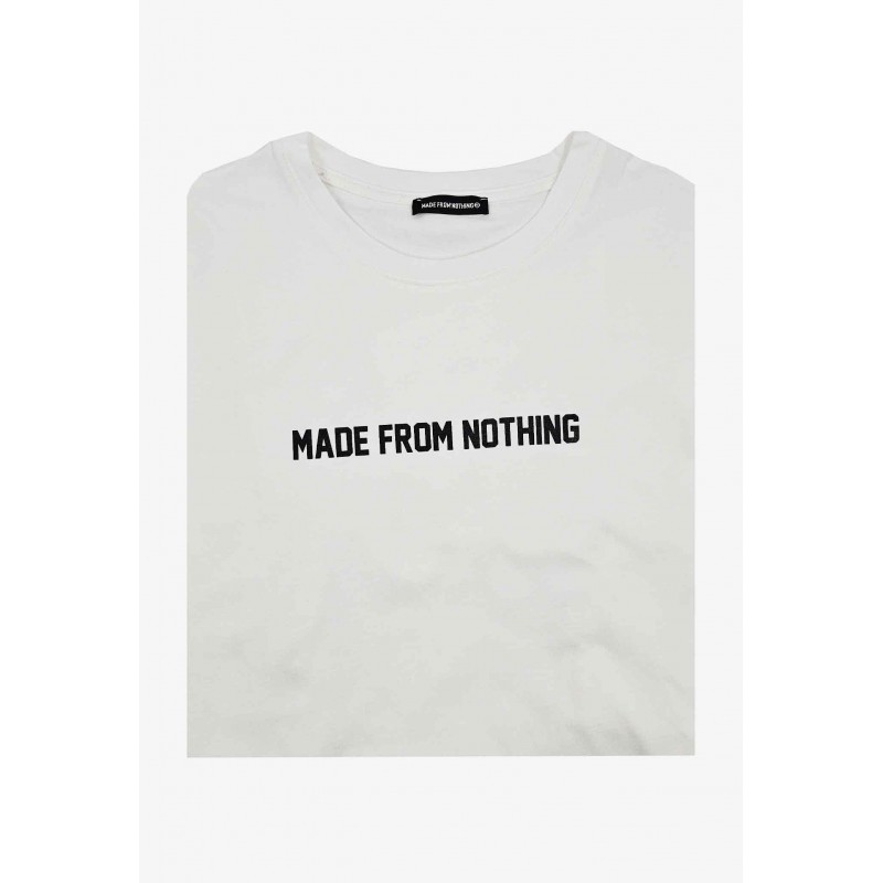 t-shirt made from nothing vari colori