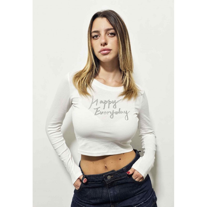 maglia crop vari colori