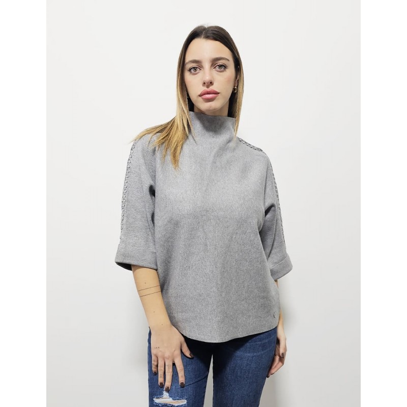 pullover treccia vari colori