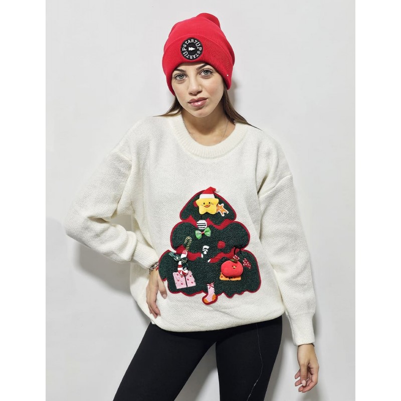 pullover merry christmas vari colori